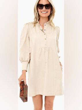 Pomander Place Claiborne Dress in Khaki Size M